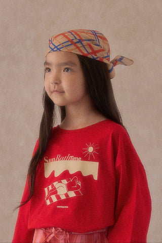 Renkli Kareli Bandana