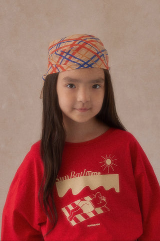 Renkli Kareli Bandana