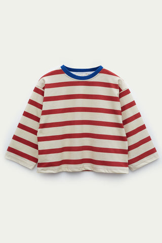 Kırmızı Çizgili Tshirt