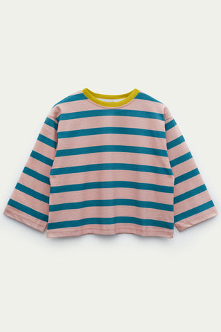 Yeşil Çizgili Tshirt