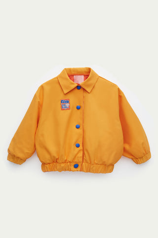 Çift Taraflı Bomber Ceket Cherry