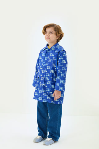 Filobu Desen Yağmurluk