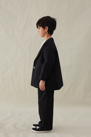 Büyük Beden Blazer Ceket Siyah