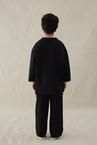 Büyük Beden Blazer Ceket Siyah