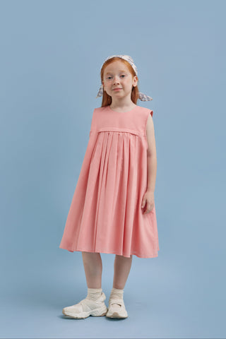 Pembe Vual Elbise