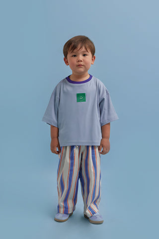 Mavi Çizgili Pantolon