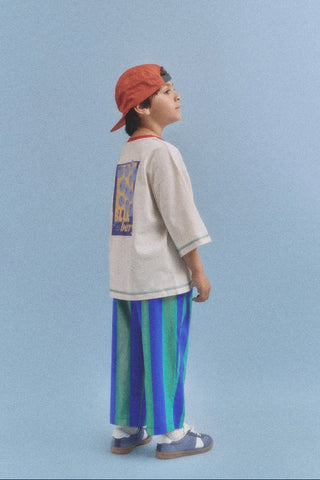 Yaban Mersini Desenli Büyük Beden Tişört