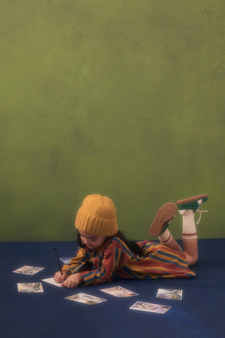 Gömlek Elbise Çizgili