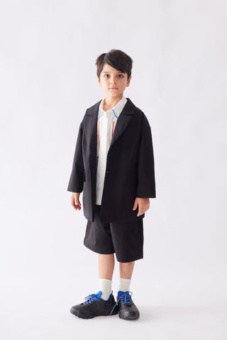 Büyük Beden Blazer Ceket Siyah