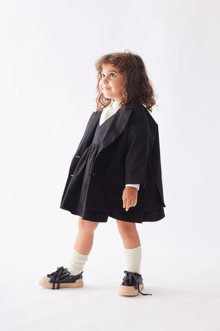 Büyük Beden Blazer Ceket Siyah