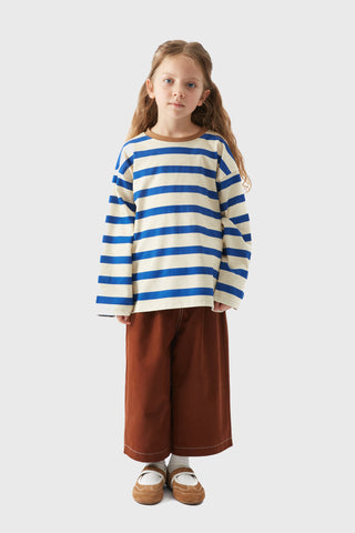 Mavi Çizgili Tişört