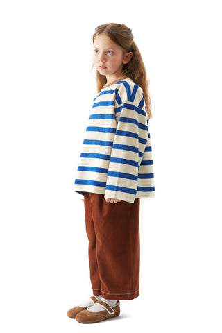 Mavi Çizgili Tişört