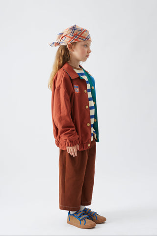 Çift Taraflı Bomber Ceket Blueberry