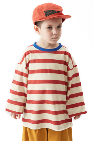 Kırmızı Çizgili Tshirt