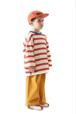 Kırmızı Çizgili Tişört