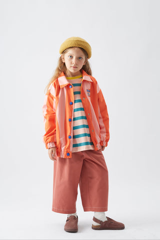 Çift Taraflı Bomber Ceket Cherry