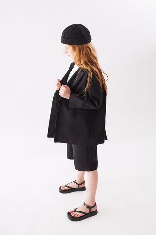 Büyük Beden Blazer Ceket Siyah