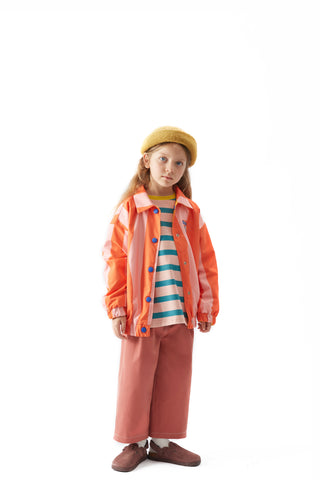 Pembe Pileli Bol Pantolon