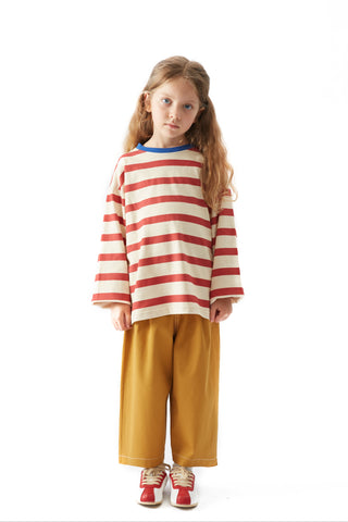 Kırmızı Çizgili Tişört