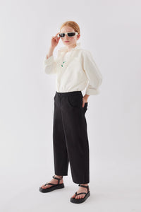 Straight Pantolon Siyah
